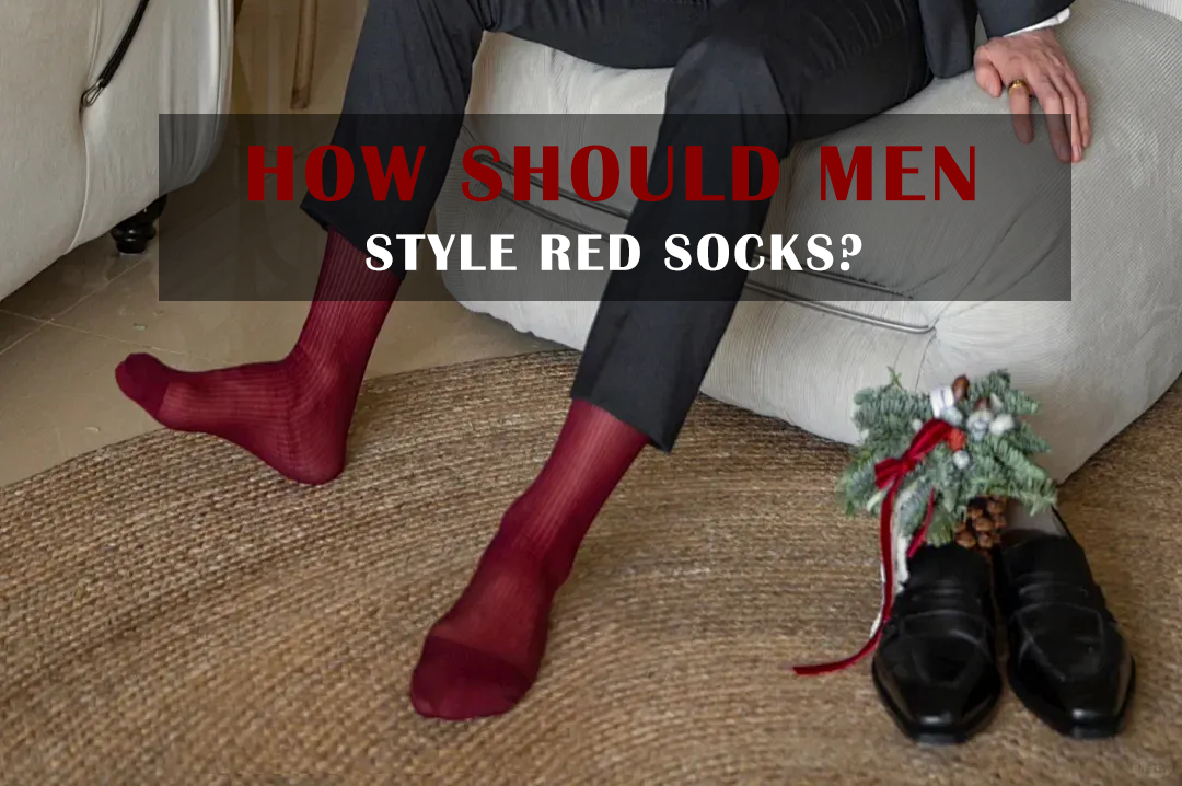 How Should Men Style Red Socks?